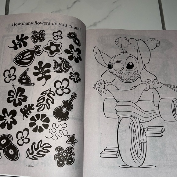Disney | Toys | Disney Lilo And Stitch Jumbo Coloring And Activity Book ...